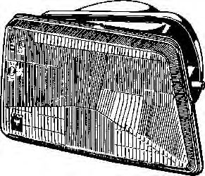 VAN WEZEL 4025948v -  Основная фара
